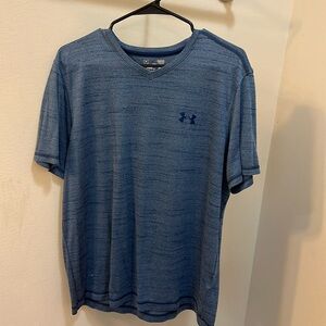 Blue under armour v-neck
